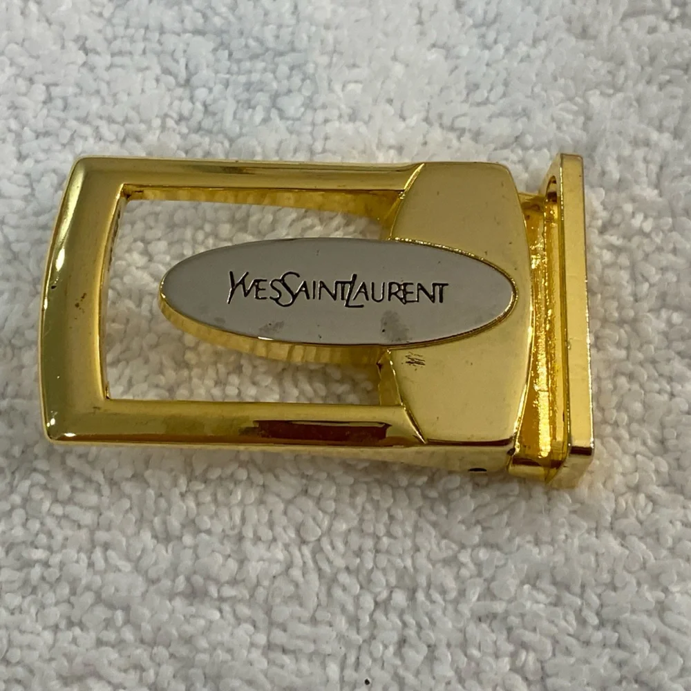 Yves saint Laurent vintage belt, buckle